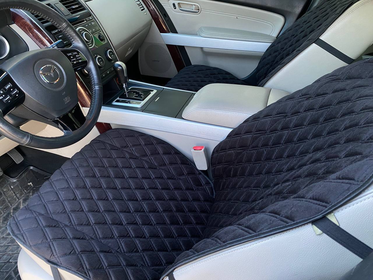 Alcantara car seat covers