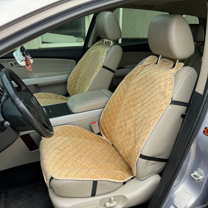 Alcantara car seat covers dark Beige