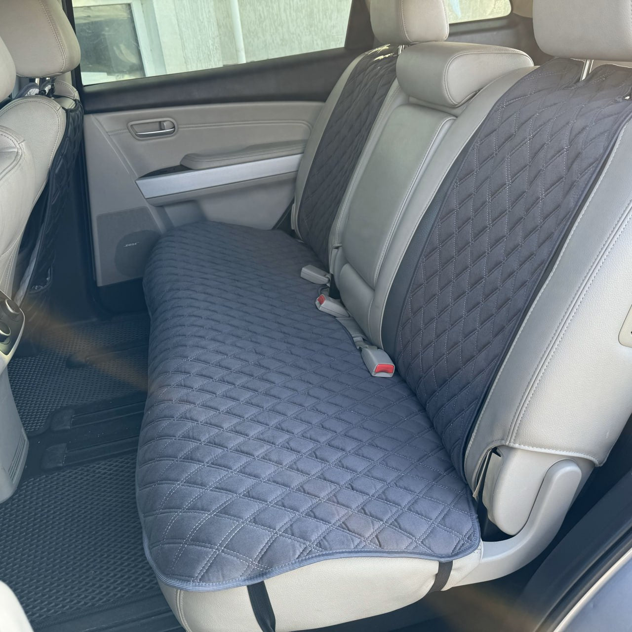 Alcantara car seat covers  grаy