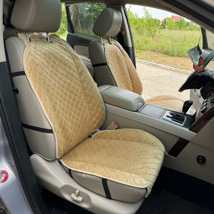 Alcantara car seat covers dark Beige