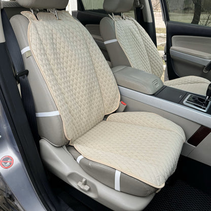 Alcantara car seat covers Ivory