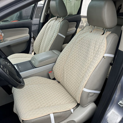 Alcantara car seat covers Ivory