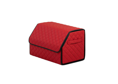 Car trunk leather organizer