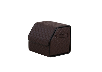 Car trunk leather organizer