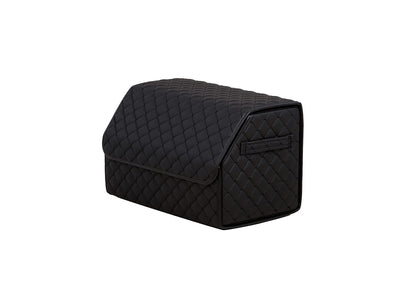 Car trunk leather organizer